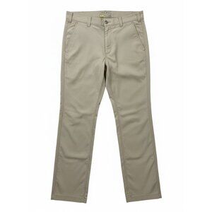 Eddie Bauer Travex Men's Nylon Outdoor Pants, 36 x 32, Tan, Zip Pockets, Comfort